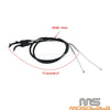 Kawasaki ZX6R ZX636C / D 30.5" Black Throttle Cable (2005-2008)