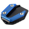 Yamaha YZFR25 YZFR3 MT-25 MT-03 Blue Side Stand Kickstand Plate (2015-2023)
