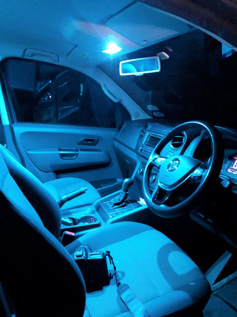VW Amarok Bright Green LED Interior Light Conversion Kit (2010-2023)