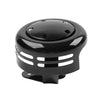 Harley Dyna Softail Sportster XL (1991-2023) Black 5 Hole Horn Cover