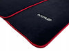 Toyota MR2 2 x Tailored Carpets with Red Trim Black Floor Mats (2002-2007)