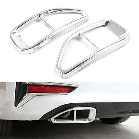 BMW 3 Series G20 G28 Silver Exhaust Muffler Tailpipe Cover Trim (2020)