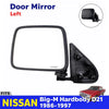 Side View Door Mirror Left Fits Nissan Hardbody Navara D21 Pickup Truck 1986-97