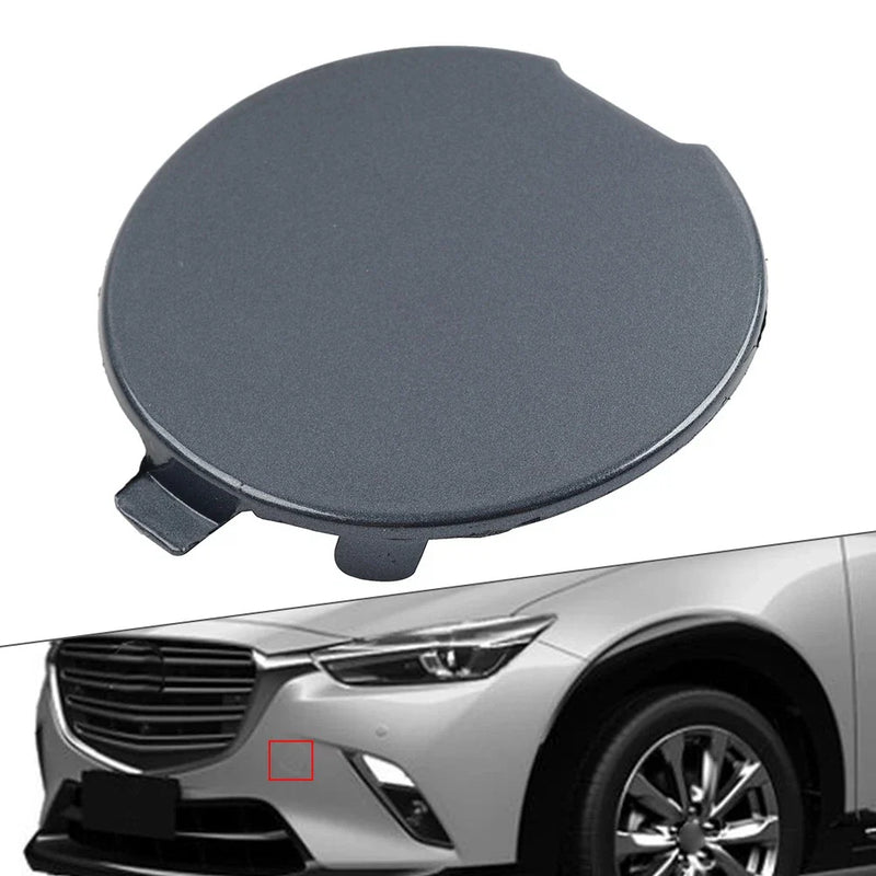 Mazda CX-3 Gray Front Bumper Towing Hook Eye Cover (2014-2023)