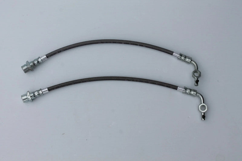 80 Series Land Cruiser Braided Front Brake Hose Set (2) (8/92 - on)