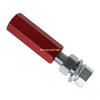 ATV UTV Dirt Bike Motorcycle 1/4in Red Quick Release Flag Pole Holder Mount
