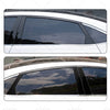 Honda Civic 6 x Black Pillar Post Cover Trims (2022)