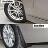 BMW 3 Series E90 E91 325i 335i Mud Flaps Splash Guards Set (2008-2012)