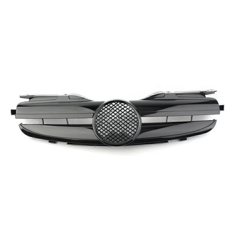 Mercedes Benz SLK Class R170 (1998-2004) Black Bumper Mesh Grille
