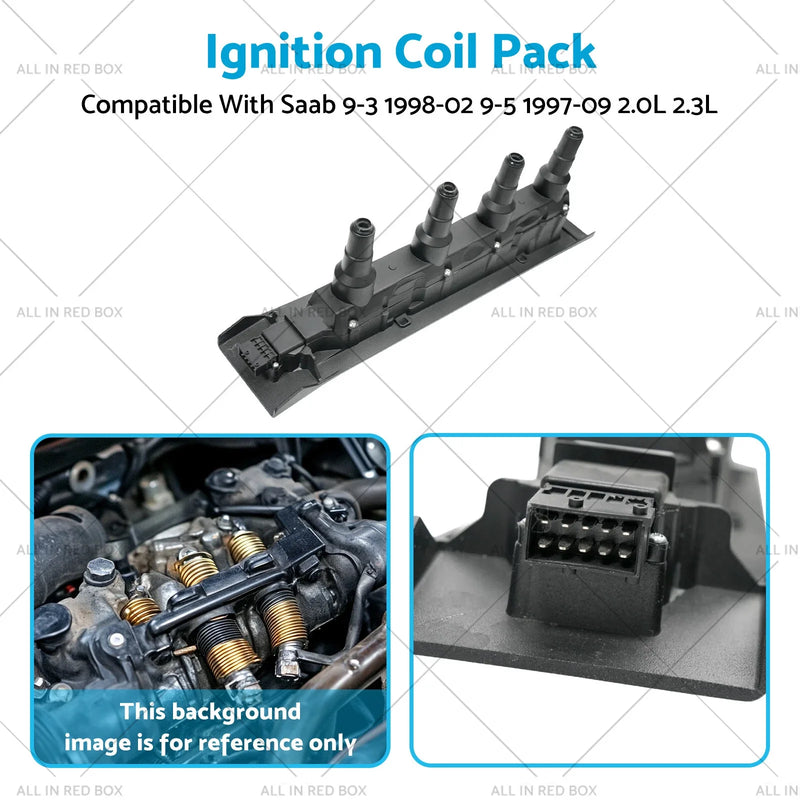 Saab 9-3, 9-5 2.0L, 2.3L Turbo Ignition Coil Pack (2003-2011)