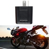 Flasher Relay Turn Signal Waterproof 2Pin Accessory Adjustable Indicator