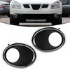 Nissan Qashqai 2 x Left+Right Fog Light Lamp Cover Bezel Trim (2014–2017)