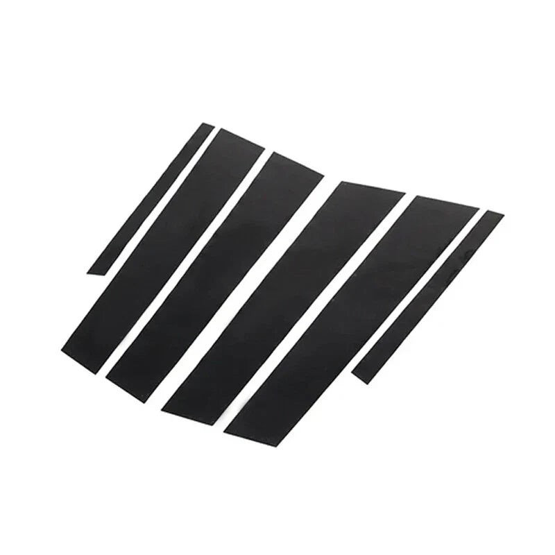 BMW 3-Series E90 Glossy Black Window Door Trim Covers (2005-2012)