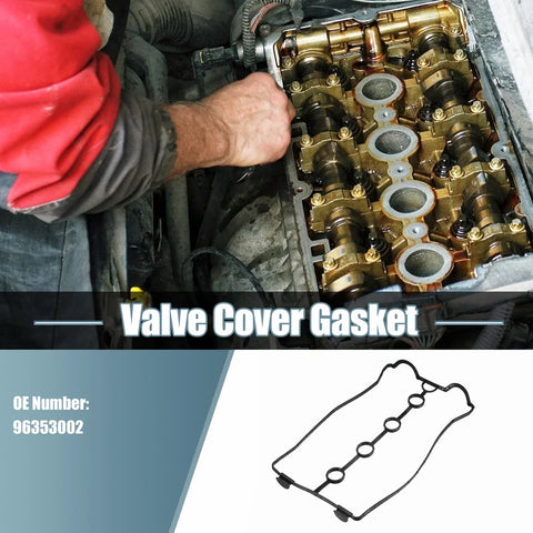 Chevrolet Aveo 1.6L (2004-2008) Black Valve Cover Gaskets