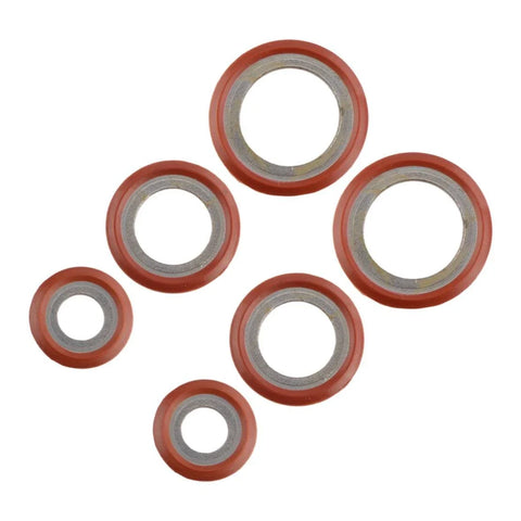 Ford 6pc AC Air Conditioning Seal Rings Gasket