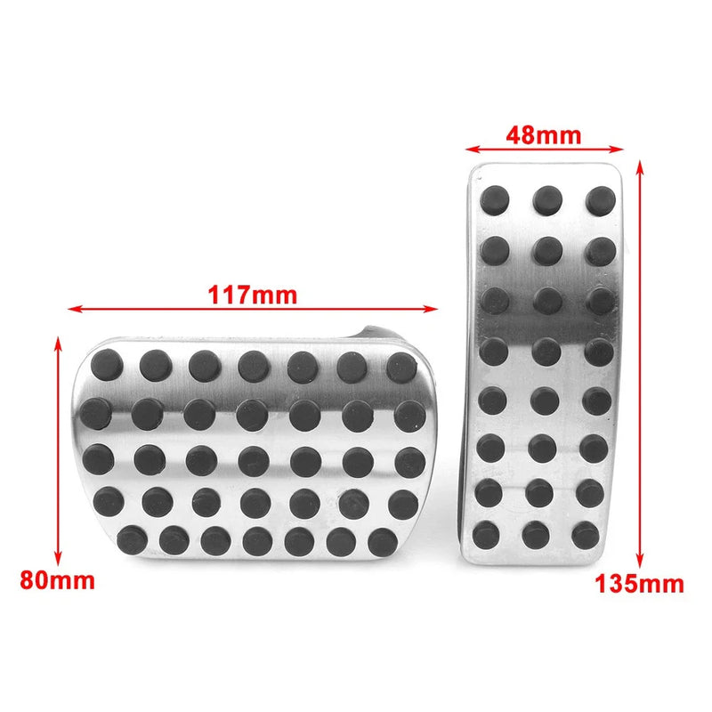 Mercedes-Benz A B M GLA GLE GLS Sport Brake Gas Pedal Cover Pad (2013-2023)