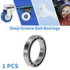 Deep Groove Ball Bearings 50x72x12mm 1 Pcs Silver Tone