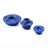 YZ250F, YZ450F 3 x CNC Engine Timing Oil Filter Plugs Bolts (01-13, 03-05)