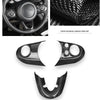 Mini Cooper JCW F54 F55 F56 Carbon Fiber Steering Wheel Cover (2014-)