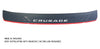 Toyota Fortuner Rear Bumper Step Guard Scuff Plate Cover (2015-2023)
