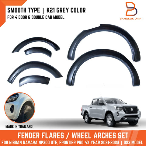 Nissan Navara NP300 D23 GREY K21 Fender Flare Arch (2021-2023)