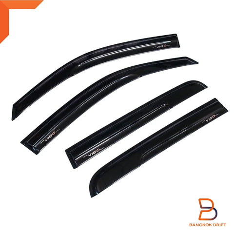 Toyota Hilux Vigo Side Visor Rain Shield Wind Deflector (2005-2014)