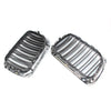 BMW E36 Chrome Frame Black Front Kidney Grille (1997–1999)