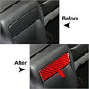 Subaru WRX STI Carbon Fiber Red Rear Console Panel Cover Trim (2015-2021)