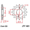 Suzuki LT-R450 Quadracer 15T Front Steel Sprocket (2005–2009)