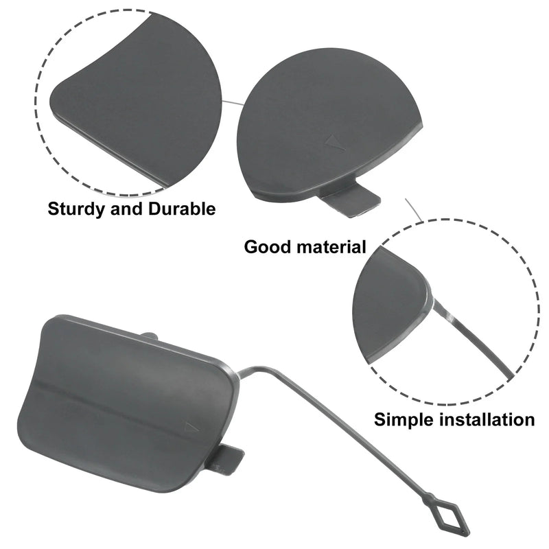 BMW X5 Tow Eye Hook Cover Cap Rear Right Bumper (2011-2013)