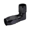 AN-8 Black 90 Degree Quick Disconnect Hose Tail Fuel Adapter