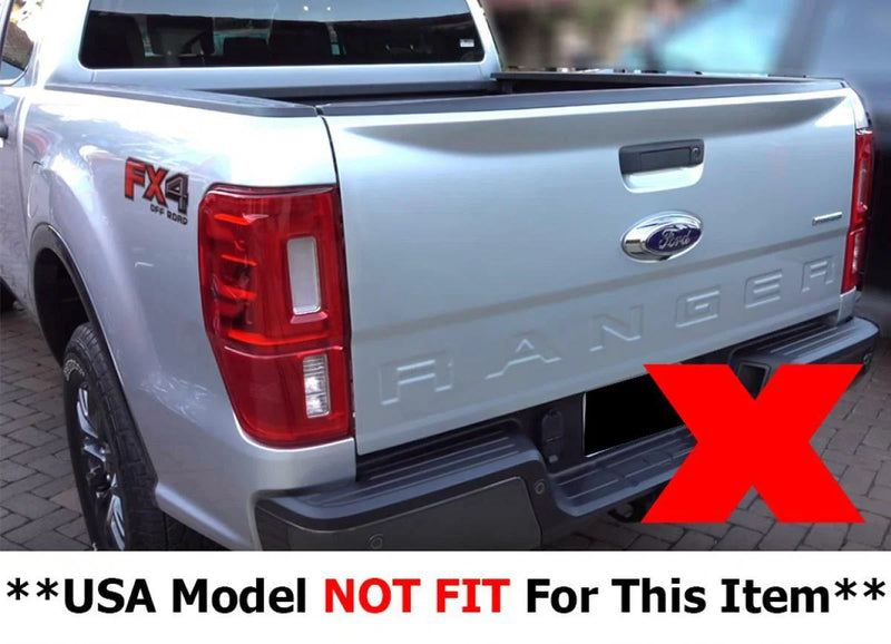 Ford Ranger MK2 Px Black Taillight Cover (2012-2019)