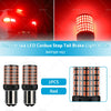 Car P21/5W BAY15D 1157 Red LED Brake Light Bulbs (No Error)