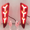 Toyota CHR (2017-2018) Red Rear Bumper Lights  Taillights