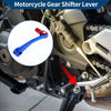 Bosuer 125 Folding Motorcycle Gear Shifter Lever Blue