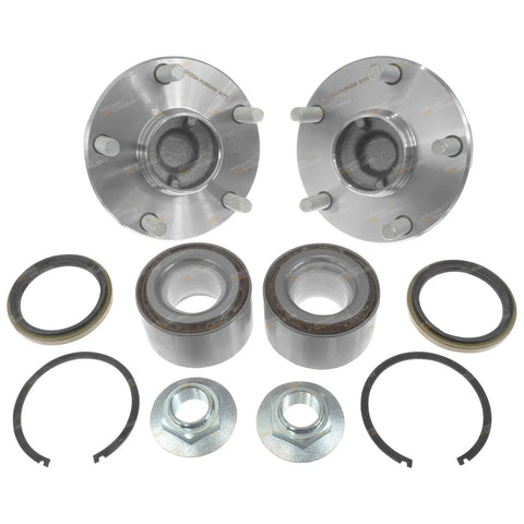 Toyota Hilux GGN15 KUN16 TGN16 2 x Front Axle Wheel Hubs and Bearings