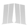 Peugeot 301 (2014-2019) Silver Tone 4 Pcs Door Pillar Window Trim
