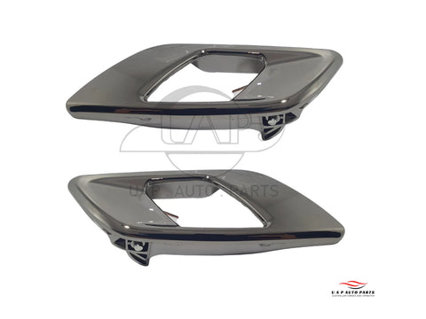 Ford Ranger, Mazda BT-50 4 x Inner Door Handles Bright Dark Chrome