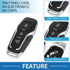 Ford Mondeo 3 x Keyless Entry Remote Fob Shell Case (2014-2018)
