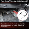 Dodge Durango, Dakota, Ram 1500 / 2500 / 3500 Throttle Valve Cable