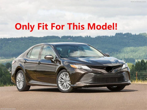 Toyota Camry LE / XLE Steel Front Center Grille Stripe Cover Trim (2018-2020)