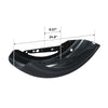 Harley Sportster Unpainted Black Rear Fender Support Bracket (2010-2022)