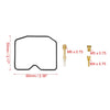 Kawasaki Prairie 300 Carburetor Repair Rebuild Kit (1999–2002)