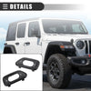 Jeep Wrangler JK (2011-2018) 2 x Bezel Car Door Lock Switch Bezel