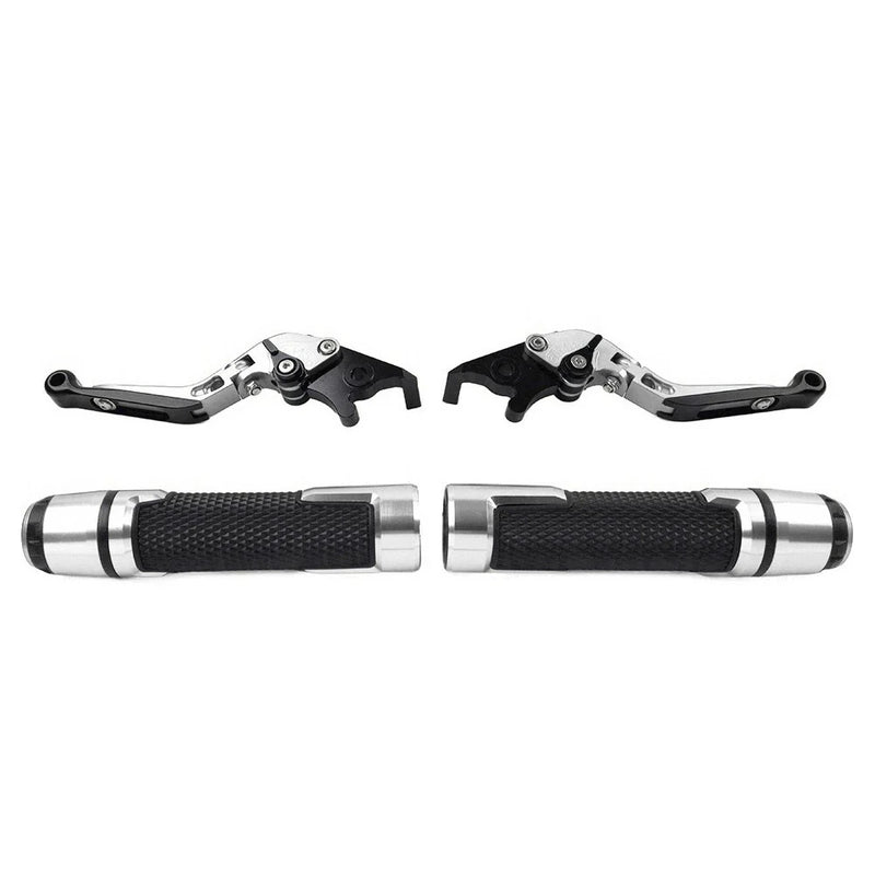 Yamaha YZF R3 MT-03 Folding Extendable Brake Clutch Lever Grip Set (2015-2023)
