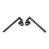 Motorcycle 46MM Black Cafe Racer 7/8" Clip-On Handlebar