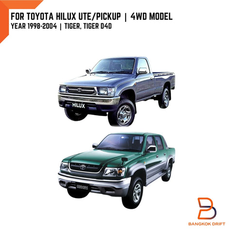 Toyota Hilux Ute Tiger D4D LN147 Black Center Air Vent Grille (1997-2004)