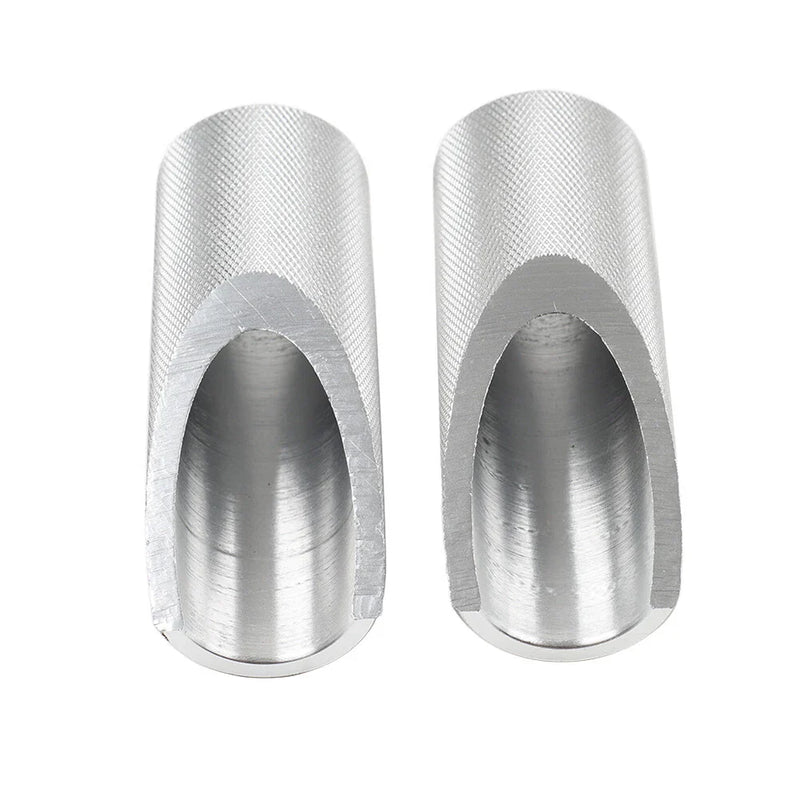 Honda Ruckus Zoomer Silver Motorcycle Footpegs (2003-2023)