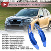 Subaru Forester Blue Aluminum Alloy Steering Wheel Paddles (2012-2025)