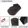 BMW 3 Series Black Red Faux Leather Gear Shift Knob Cover (2004-2012)